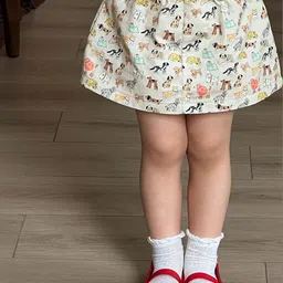 LULU & SKY Girls Printed Cotton Mini A-Line Skirts image 5