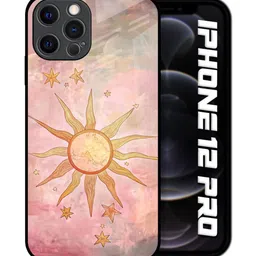 QRIOH Abstract Printed iPhone 12 Pro Back Case Mobile Accessories-picture-36