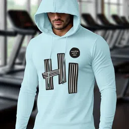 AUSK Men Printed Hooded T-shirt-picture-28