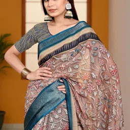 JYA Ethnic Motifs Handloom Saree image 4