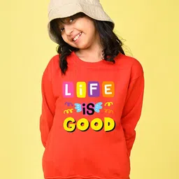 NUSYL Girls Printed Sweatshirt-image-36