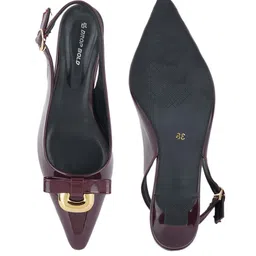 DROP BOLD Kitten Sandals with Buckles image 2