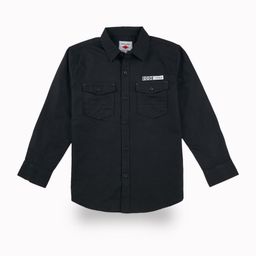 Gini and Jony Boys Comfort Fit Solid Spread Collar Cotton Casual Shirt-picture-5