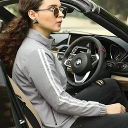 MAYKR Women Striped Lightweight Sporty Jacket image 4