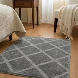 winner Grey Anti-Skid Geometric Printed Floor Mat-picture-21