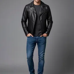 Mast & Harbour Men Biker Jacket-picture-30