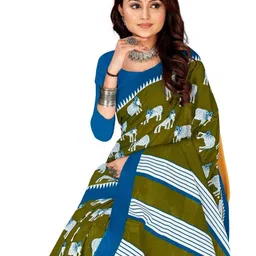 KSALIYA Multi Pure Cotton Sarees image 4