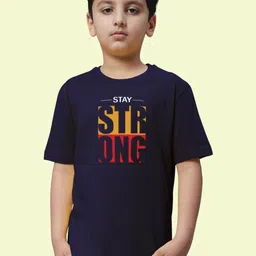 Friskers Boys Typography Printed Round Neck Cotton T-shirt-picture-37