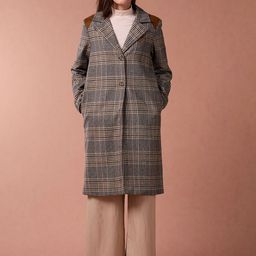 U.S. Polo Assn. Women Checked Longline Casual Jacket-picture-39