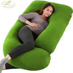 linenovation Microfibre Solid Pregnancy Pillow Pack of 1-picture-16