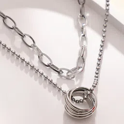 SOHI Silver-Plated Necklace-picture-40