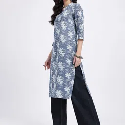 Anouk Rustic Floral Printed Straight Kurta image 2