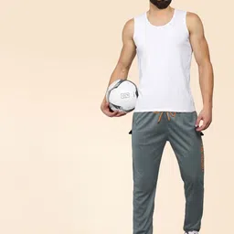Moda Rapido Men Typography Track Pants image 3