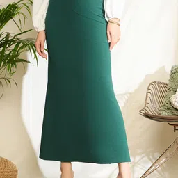Berrylush High Waisted Straight Maxi Skirt-picture-37