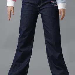 UNDER FOURTEEN ONLY Girls Slim Fit Jeans-picture-33