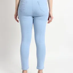 TYFFYN Women Slim Fit High-Rise Heavy Fade Stretchable Jeans image 2