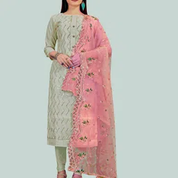 Maroosh Embellished Unstitched Dress Material-picture-15