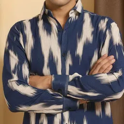 HERE&NOW Men Printed Casual Shirt image 5