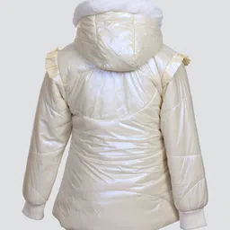 Come In Kids Girls Lightweight Puffer Jacket image 2