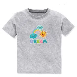 KAVEE Kids Printed Pure Cotton Applique T-shirt-picture-23