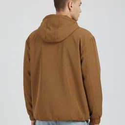 glitchez Hooded Oversized Tailored Jacket image 2