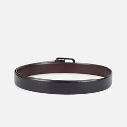 Allen Solly Men Textured Leather Reversible Belt image 5