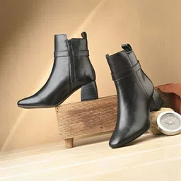 DressBerry Women Round Toe Chelsea Boots-picture-17