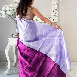 Anouk Tie and Dye Tissue Saree image 3