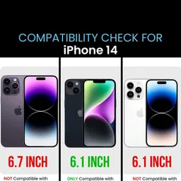 PEEPERLY Women Thistle Frost Conversational Printed Impact Resistant iPhone 14 Back Case image 4