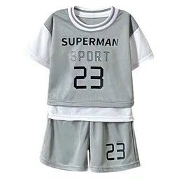 StyleCast x Revolte Boys Printed Round Neck T-Shirt With Shorts-picture-33