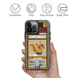 DailyObjects Abstract Printed iPhone 15 Pro Back Case Mobile Accessories image 3