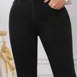 BROADSTAR Women Smart Bootcut High-Rise Stretchable Jeans image 3