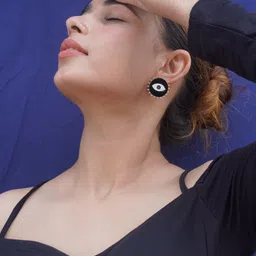 Niscka Contemporary Ear Cuff Earrings-image-23