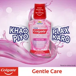 Colgate Maxfresh Plax Sensitive Mouthwash For Bad Breath - 250ml image 2