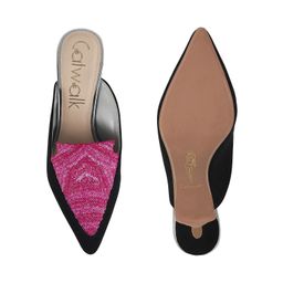 Catwalk Women Embellished Slim Heeled Mules-picture-32