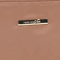 Forever Glam by Pantaloons Colourblocked Oversized Structured Sling Bag with Bow Detail image 5