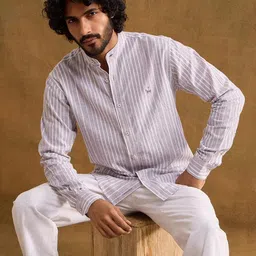 neopalms Comfort Fit Striped Casual Shirt image 2