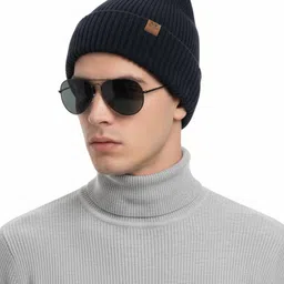 iSWEVEN Unisex Woollen Beanie image 2