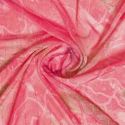 KALINI Ethnic Motifs Zari Poly Georgette Handloom Saree image 2