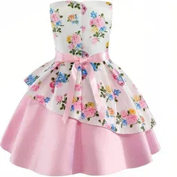 PURNKAMAAY TRENDZ Floral Print Fit & Flare Dress image 3