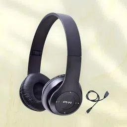 house of common Lightweight Wireless Over-Ear Headphones with AUX Compatibility_8R Bluetooth & Wired Headset-picture-38