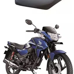 delhismart SP 125 Matte Marvel Blue Metallic Single Bike Seat Cover For Honda NA-picture-16