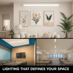 luminotech TeknoLite 40W 4ft LED Batten 40 W 124 cm Tube Light image 5