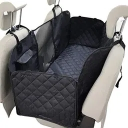 Hammock with Mesh Window Pet Backseat Protect Pad Car Seat Cover for Sedan & SUV Hammock Pet Seat Cover-image-43