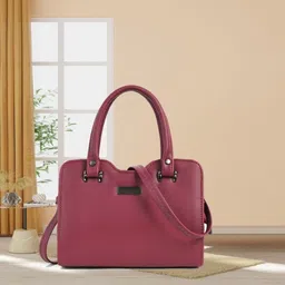 nariox Women Maroon Messenger Bag image 1