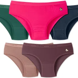 selsia Pack of 5 Women Hipster Multicolor Panty image 1