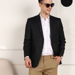 fubar Men Solid Single Breasted Casual Blazer-picture-23