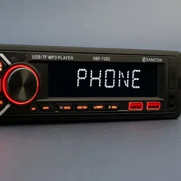 ots world Pro-Car Audio Music Player 50Wx4 Amplifier App Control-7202 200 W AV Control Amplifier image 3