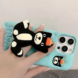 TREEMODA Cartoon Characters Printed iPhone 16 Pro Back Case Mobile Accessories image 3