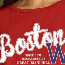 Moda Rapido Women Printed Drop-Shoulder Sleeves Bio Finish Applique T-shirt image 5